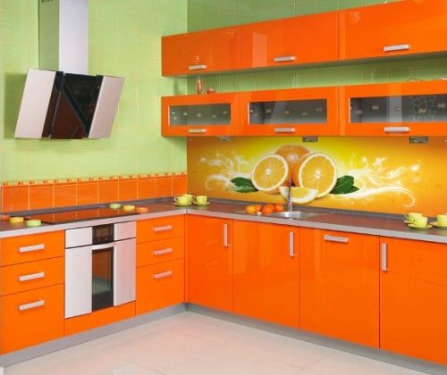 Цветовая гармония в интерьере кухни