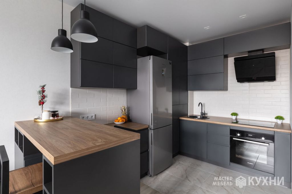Кухня Арт из крашеного МДФ. Фото 15 Кухня Арт из крашеного МДФ. Фото 15