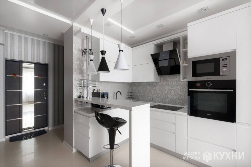 Кухня Арт из крашеного МДФ. Фото 5 Кухня Арт из крашеного МДФ. Фото 5