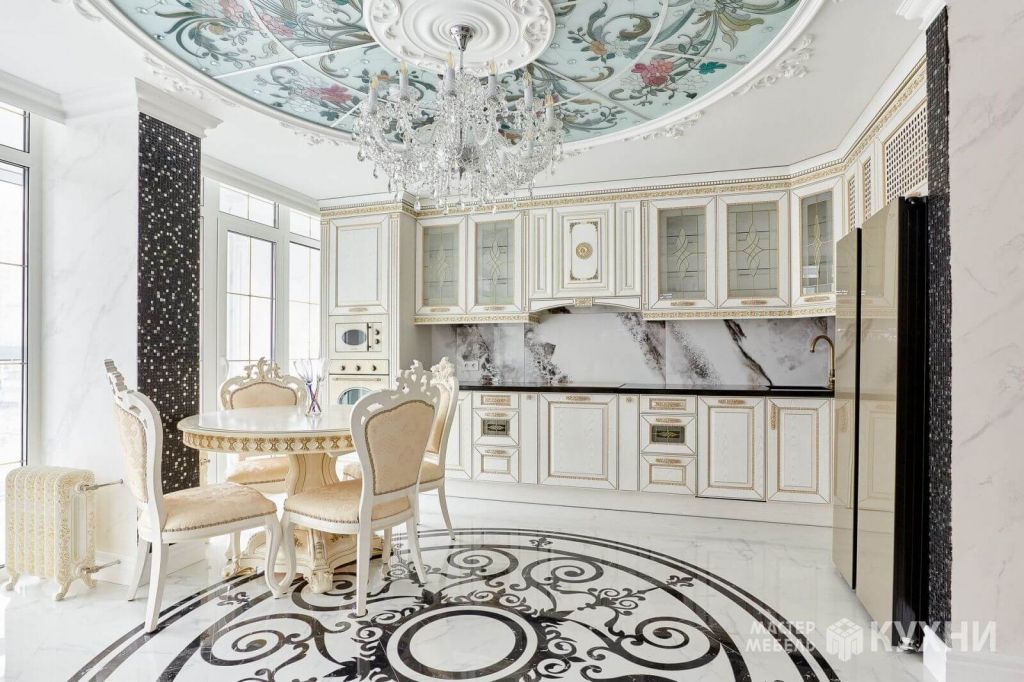 Кухня Глазго из крашенного МДФ и массива ясеня. Фото 1 Кухня Глазго из крашенного МДФ и массива ясеня. Фото 1