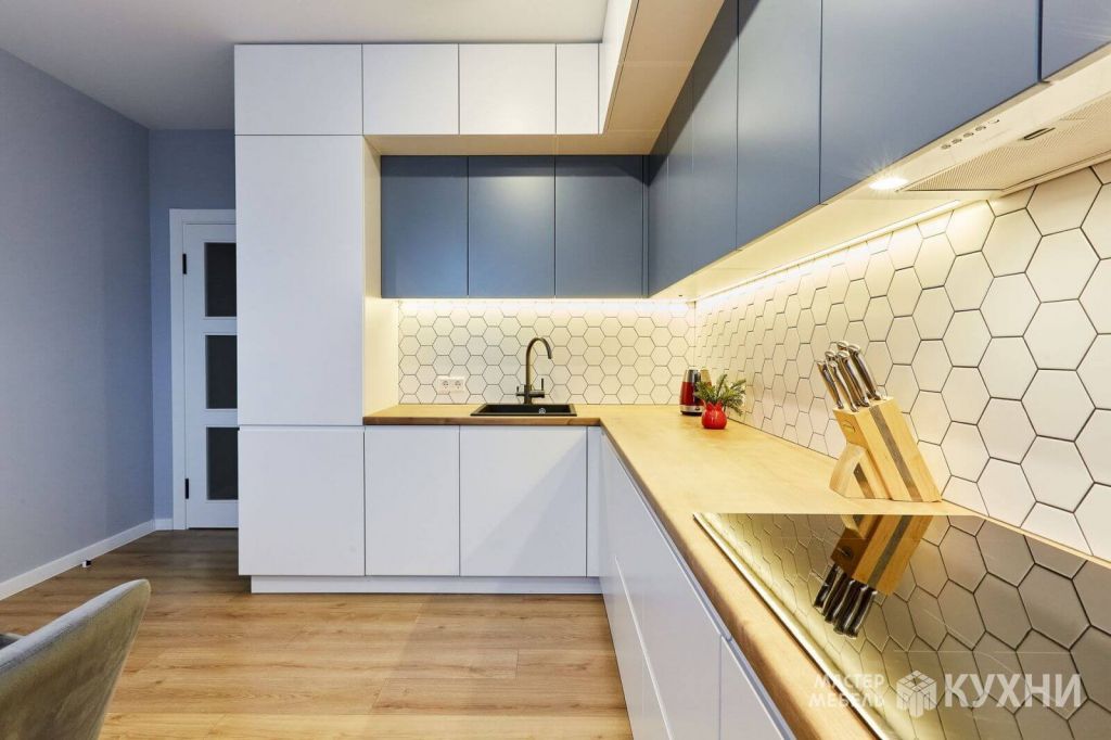 Кухня Арт из крашеного МДФ. Фото 25 Кухня Арт из крашеного МДФ. Фото 25