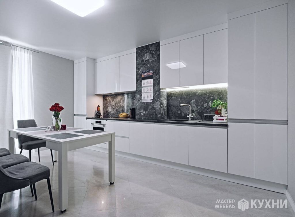 Кухня Интегро из акрила. Фото 1 Кухня Интегро из акрила. Фото 1