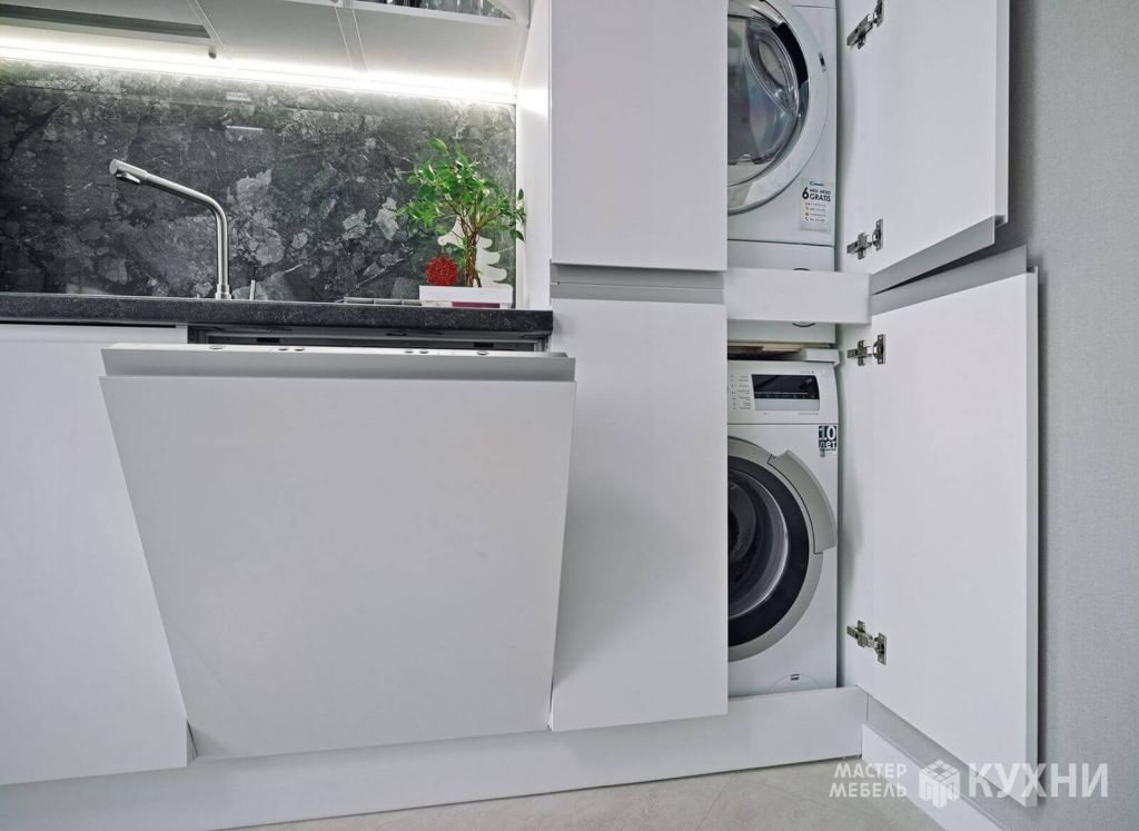 Кухня Интегро из акрила. Фото 28