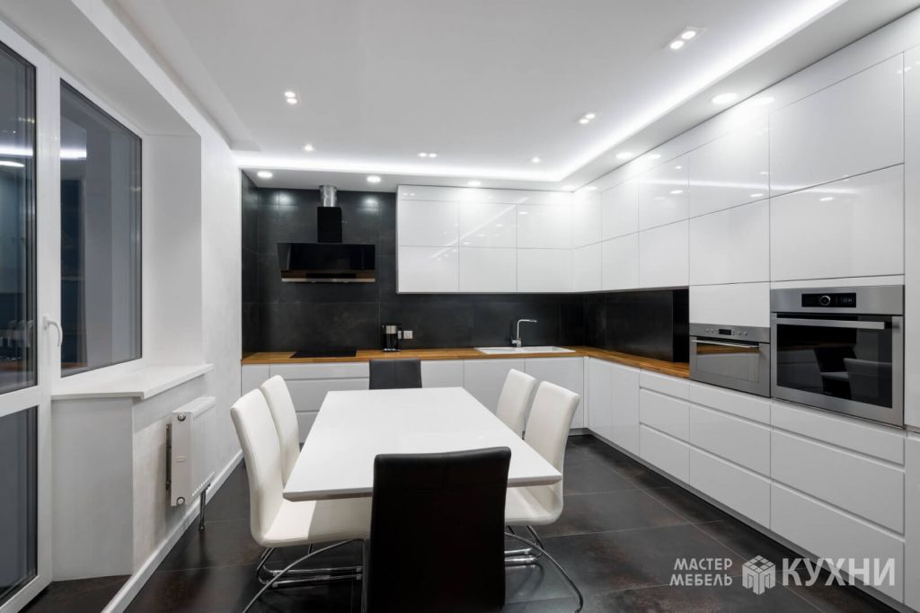 Кухня Арт из крашеного МДФ. Фото 6 Кухня Арт из крашеного МДФ. Фото 6