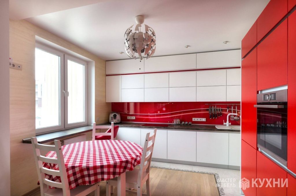 Кухня Арт из крашеного МДФ. Фото 9 Кухня Арт из крашеного МДФ. Фото 9