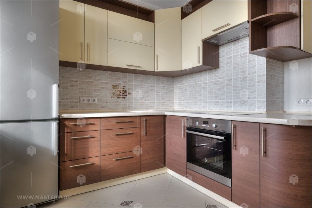 6 стильных кухонь с плиткой «Керамин».
