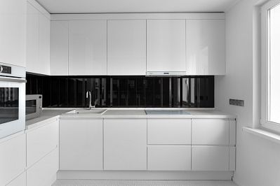 Кухня из крашеного МДФ - Цвет: Белый - 2