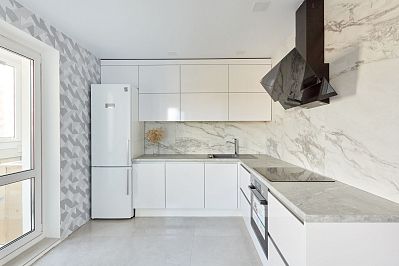 Кухня из пластика - Цвет: Белый - 2