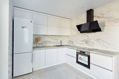 Кухня из пластика - Цвет: Белый - 1