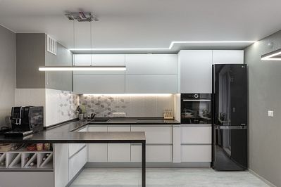 Кухня из пластика - Цвет: Белый - 2