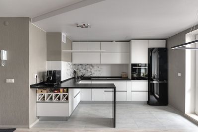 Кухня из пластика - Цвет: Белый - 1