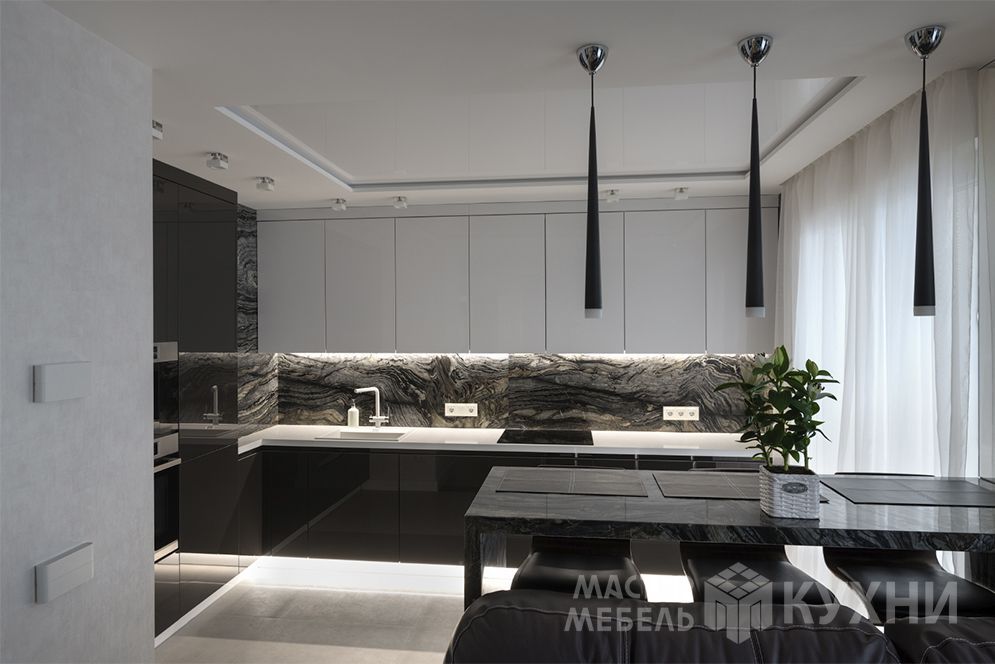 Кухня Интегро из акрила. Фото 3 Кухня Интегро из акрила. Фото 3
